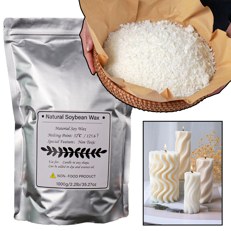 Candle Making Material - 1000g 500g 250g 100g Natural Soy