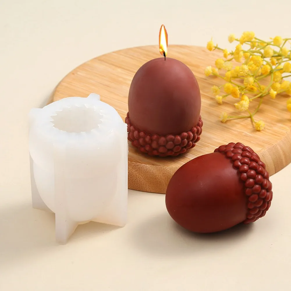 Candle Making Books For Beginners - Large 3D Pine Cone Silicone Candle