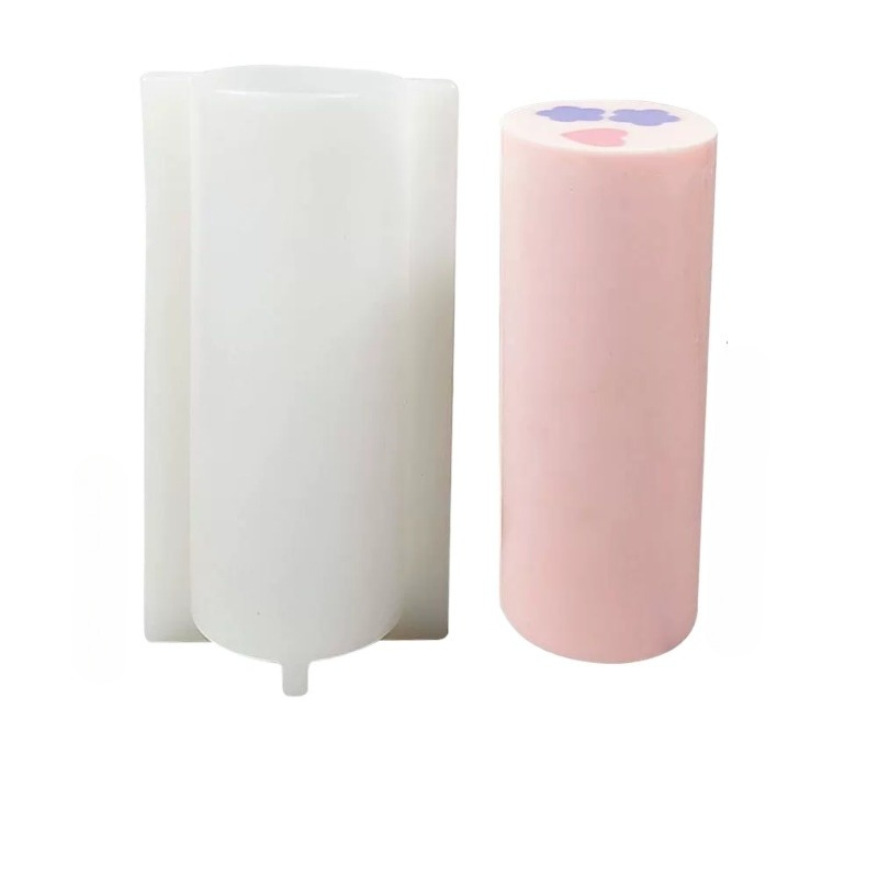 Candle Making Youtube - Big Cylinder Handmade Mould 7.2cm Diameter