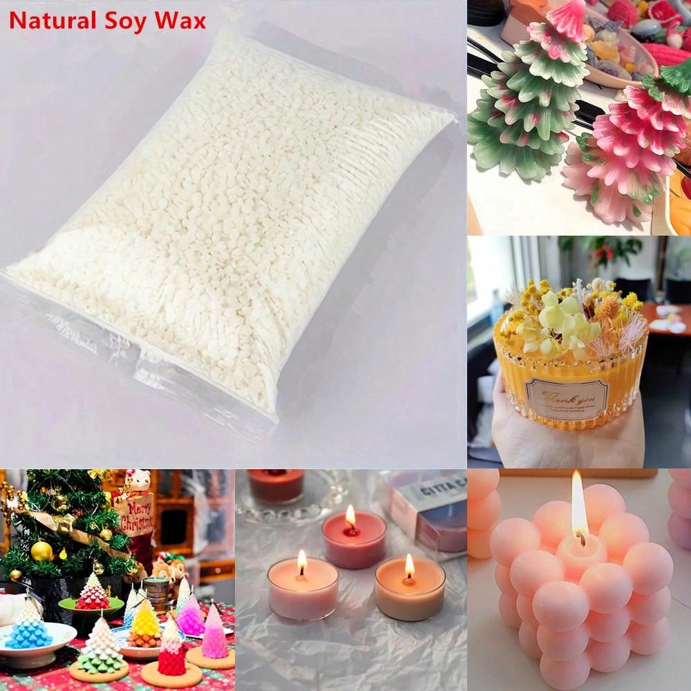 Soy Wax Pillar Blend - 100G/500g/200g Pure Soy Wax Paraffin Material