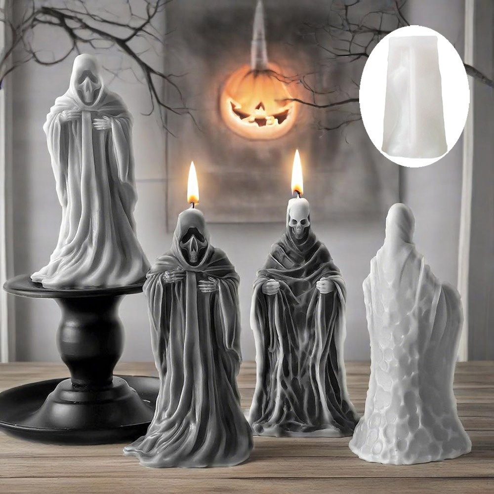 Candle Making Factory - 3D Skeleton Scent Candle Silicone Mold